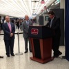 Airport ceremony for Signatures of Loudoun award poster